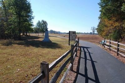The Battle of Parker's Crossroads Marker image. Click for full size.