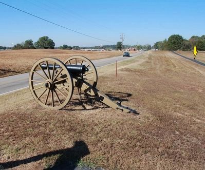 Manning the Guns Marker. Click for full size. Manning the Guns Marker image. Click for full size.