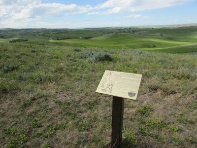 As a Plains Indian . . . Marker. Click for full size. As a Plains Indian . . . Marker image. Click for full size.