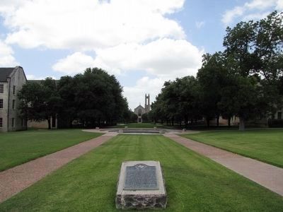 Southwestern University Texas Historical Marker and surroundings. Click for full size. Southwestern University Texas Historical Marker and surroundings image. Click for full size.