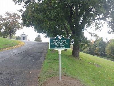 Michael Burke Marker. Click for full size. Michael Burke Marker image. Click for full size.