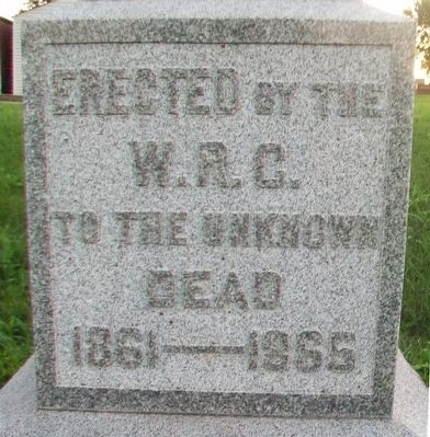 Civil War Memorial Marker. Click for full size. Civil War Memorial Marker image. Click for full size.