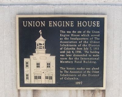 Union Engine House Marker image. Click for full size.