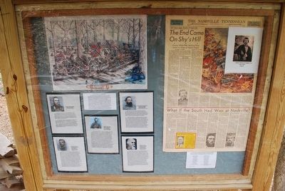 Shy's Hill Interpretive Kiosk at Trial-head #1. Click for full size. Shy's Hill Interpretive Kiosk at Trial-head #1 image. Click for full size.
