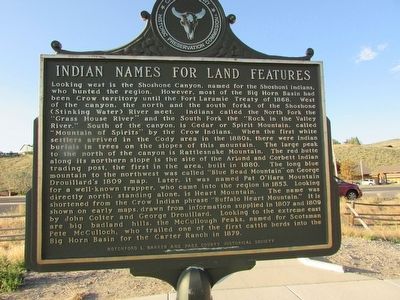 Indian Names for Land Features Marker. Click for full size. Indian Names for Land Features Marker image. Click for full size.