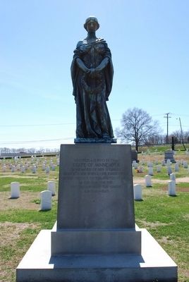 Nashville National Cemetery- Minnesota Monument. Click for full size. Nashville National Cemetery- Minnesota Monument image. Click for full size.