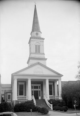 <i>VIEW LOOKING EAST. - First Presbyterian Church, North Main Street, Greeneville, Greene County</i> image. Click for full size.