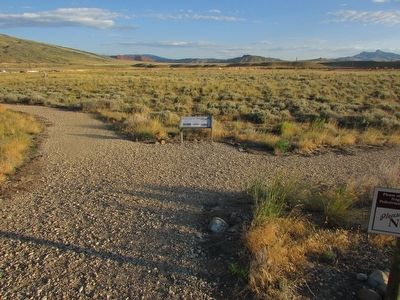 Marker in Cody. Click for full size. Marker in Cody image. Click for full size.