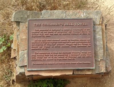 The Children's Bell Tower Marker image. Click for full size.