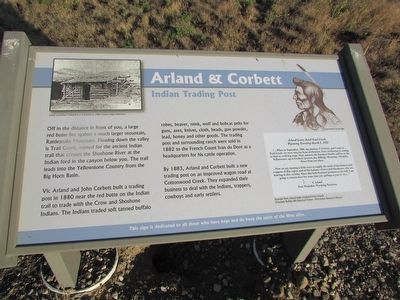 Arland & Corbett Marker. Click for full size. Arland & Corbett Marker image. Click for full size.