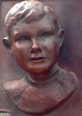 Nicholas Green - Detail from Memorial Plaque image. Click for full size.