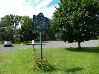 Fort Freeland Marker. Click for full size. Fort Freeland Marker image. Click for full size.