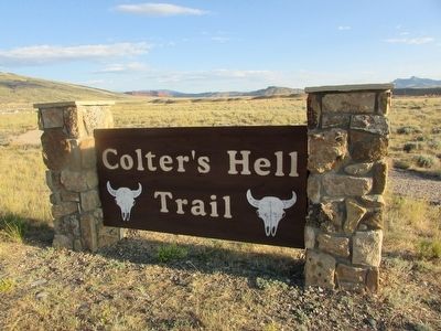 Colters Hell Trail. Click for full size. Colters Hell Trail image. Click for full size.
