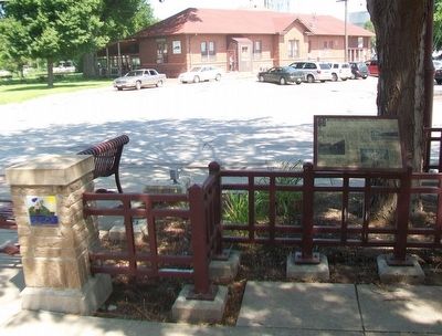 Railroads and the Wabash Trace Marker. Click for full size. Railroads and the Wabash Trace Marker image. Click for full size.