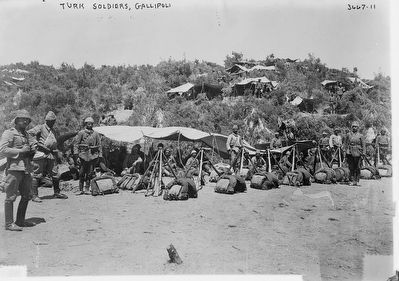 <i>Turk Soldiers, Gallipoli</i> image. Click for full size.