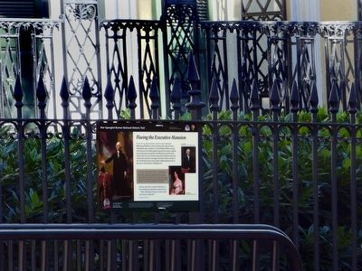 Fleeing the Executive Mansion Marker. Click for full size. Fleeing the Executive Mansion Marker image. Click for full size.