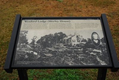Wexford Lodge (Shirley House) Marker image. Click for full size.