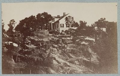 Quarters of Logan's Division in the trenches in front of Vicksburg. Click for full size. Quarters of Logan's Division in the trenches in front of Vicksburg image. Click for full size.