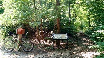 Dutch Gap Conservation Area Marker. Click for full size. Dutch Gap Conservation Area Marker image. Click for full size.