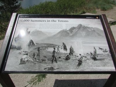 11,000 Summers in the Tetons Marker. Click for full size. 11,000 Summers in the Tetons Marker image. Click for full size.