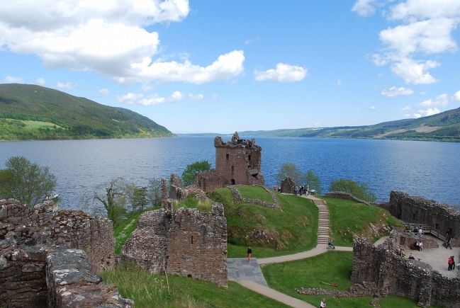 Loch Ness & Urquhart Castle. Click for full size. Loch Ness & Urquhart Castle image. Click for full size.