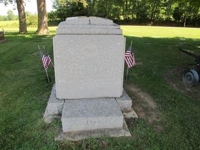 Zanesfield Veterans Memorial Marker. Click for full size. Zanesfield Veterans Memorial Marker image. Click for full size.