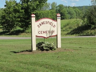 Zanesfield Veterans Memorial Marker. Click for full size. Zanesfield Veterans Memorial Marker image. Click for full size.