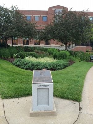 The Mel Carnahan Quadrangle Marker. Click for full size. The Mel Carnahan Quadrangle Marker image. Click for full size.