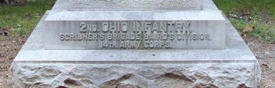 2nd Ohio Infantry Marker image. Click for full size.