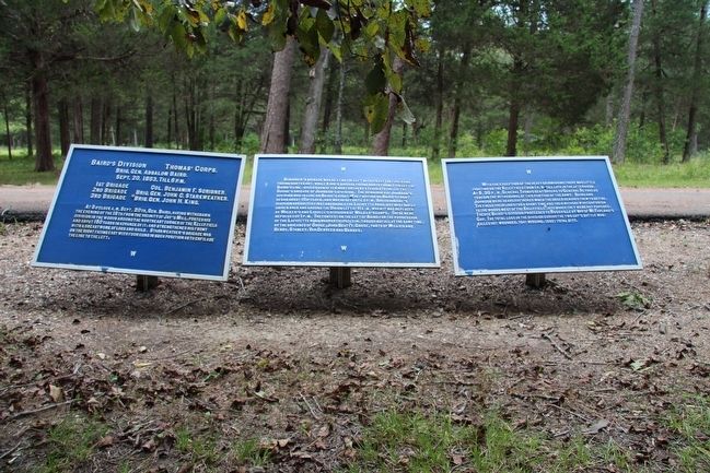 Baird's Division Marker. Click for full size. Baird's Division Marker image. Click for full size.