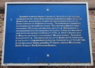 Baird's Division Marker. Click for full size. Baird's Division Marker image. Click for full size.