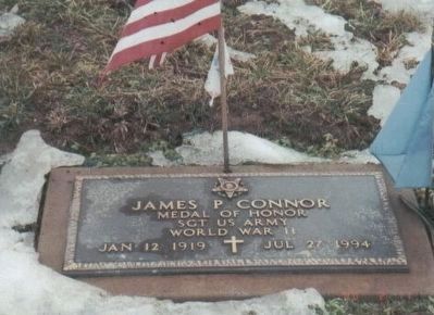 Sgt. James P. Connor Graver Marker image. Click for full size.