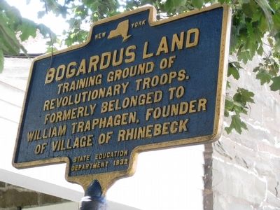 Bogardus Land Marker. Click for full size. Bogardus Land Marker image. Click for full size.