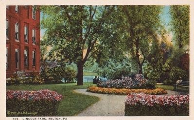 <i> Lincoln Park, Milton, Pa.</i>. Click for full size. <i> Lincoln Park, Milton, Pa.</i> image. Click for full size.