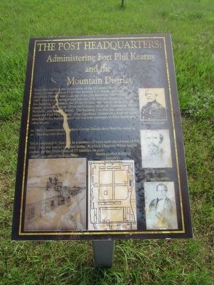 The Post Headquarters: Marker. Click for full size. The Post Headquarters: Marker image. Click for full size.