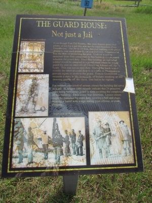 The Guard House: Marker. Click for full size. The Guard House: Marker image. Click for full size.