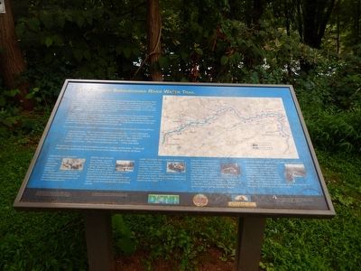 West Branch Susquehanna River Water Trail Marker image. Click for full size.
