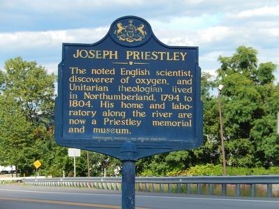 Joseph Priestley Marker image. Click for full size.