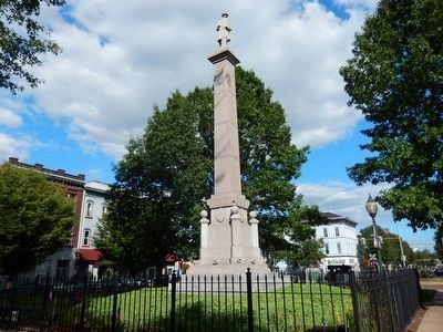 Northumberland Civil War Memorial from rear image. Click for full size.