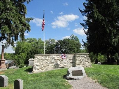 Nunda Soldiers' Monument & Marker image. Click for full size.