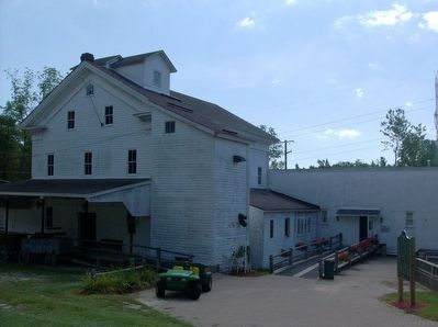 Wolcott Mill and Marker image. Click for full size.