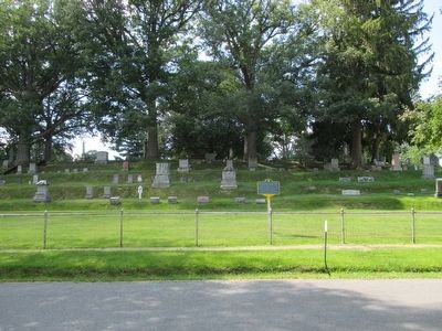 Oakwood Cemetery & Marker. Click for full size. Oakwood Cemetery & Marker image. Click for full size.