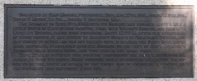 33rd Ohio Infantry Marker. Click for full size. 33rd Ohio Infantry Marker image. Click for full size.
