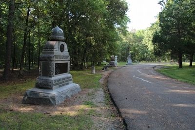 33rd Ohio Infantry Marker. Click for full size. 33rd Ohio Infantry Marker image. Click for full size.