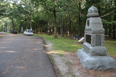 33rd Ohio Infantry Marker. Click for full size. 33rd Ohio Infantry Marker image. Click for full size.