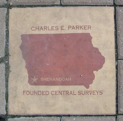 Charles E. Parker Marker image. Click for full size.