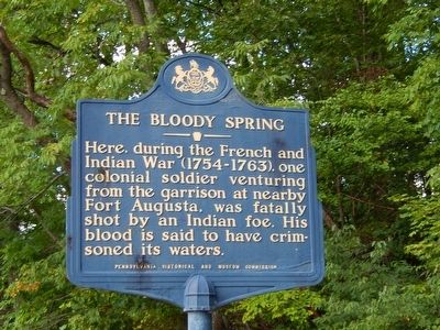 The Bloody Spring Marker image. Click for full size.