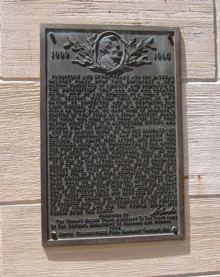 The Gettysburg Address Marker. Click for full size. The Gettysburg Address Marker image. Click for full size.