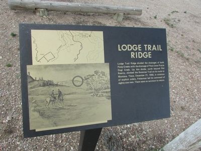 Lodge Trail Ridge Marker image. Click for full size.