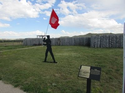 Site of a Sawmill Marker. Click for full size. Site of a Sawmill Marker image. Click for full size.